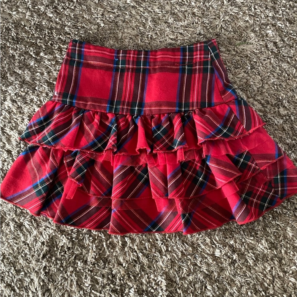 Dillards Bows with Classic plaid skirt